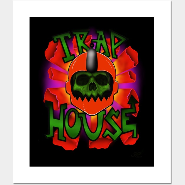 Trap HOUSE Toys Wall Art by OGBMC